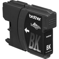 Brother LC1100HYBK blækpatron 1 stk Original Sort Sort, 1 stk, 900 Sider, Enkelt pakke, Detail