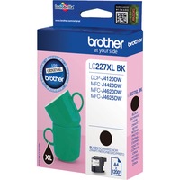 Brother LC227XLBK blækpatron 1 stk Original Sort Sort, 1 stk, 1200 Sider, Enkelt pakke