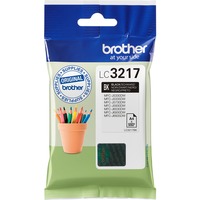 Brother LC3217BK blækpatron 1 stk Original Sort Sort, 550 ml, 1 stk, Enkelt pakke