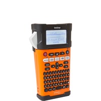 Brother PT-E300VP etiketprinter 180 x 180 dpi 20 mm/sek. TZe QWERTY, Etiketteringsmaskine Orange/Sort, QWERTY, TZe, 180 x 180 dpi, 20 mm/sek., Lithium-Ion (Li-Ion), Sort, Orange