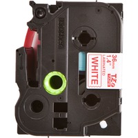 Brother TZE-262 etiketbånd Rød på hvid, Tape Rød på hvid, TZe, Termisk overførsel, Kina, 5 År, Brother