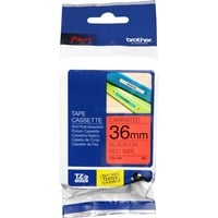 Brother TZE-461 etiketbånd Sort på rød, Tape Sort på rød, TZe, Termisk overførsel, Kina, 5 År, Brother