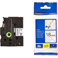 Brother TZE-FX241 etiketbånd Sort på hvid TZ, Tape Sort på hvid, TZ, Hvid, Termisk overførsel, Papir, Filippinerne