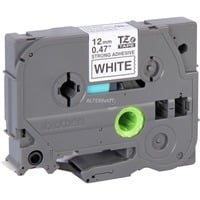 Brother TZE-S231 etiketbånd Sort på hvid TZ, Tape Sort på hvid, TZ, Sort, Termisk overførsel, Filippinerne, 5 År