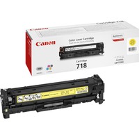 Canon CRG-718 Y tonerpatron 1 stk Original Gul 2900 Sider, Gul, 1 stk, Detail