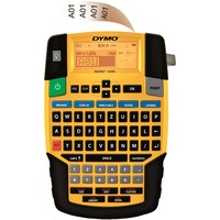 Dymo RHINO 4200 etiketprinter QWERTZ, Etiketteringsmaskine QWERTZ, Lithium-Ion (Li-Ion), Sort, Gul