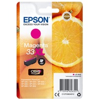 Epson Oranges C13T33634012 blækpatron 1 stk Original Højt (XL) udbytte Magenta Højt (XL) udbytte, Pigmentbaseret blæk, 8,9 ml, 650 Sider, 1 stk