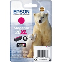 Epson Polar bear C13T26334012 blækpatron 1 stk Original Højt (XL) udbytte Magenta Højt (XL) udbytte, Pigmentbaseret blæk, 9,7 ml, 700 Sider, 1 stk