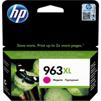 HP 963XL Original Ink-blækpatron med høj kapacitet, magenta magenta, Højt (XL) udbytte, Pigmentbaseret blæk, 23,25 ml, 1600 Sider, 1 stk