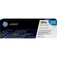 HP Original 304A LaserJet-tonerpatron, gul Gul, gul, 2800 Sider, Gul, 1 stk, Detail