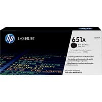 HP Original 651A LaserJet-tonerpatron, sort Sort, sort, 13500 Sider, Sort, 1 stk