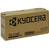 Kyocera TK-1160 tonerpatron 1 stk Original Sort 7200 Sider, Sort, 1 stk