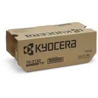 Kyocera TK-3130 tonerpatron 1 stk Original Sort Sort, 25000 Sider, Sort, 1 stk