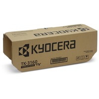 Kyocera TK-3160 tonerpatron 1 stk Original Sort 12500 Sider, Sort, 1 stk