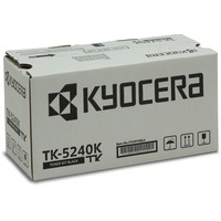 Kyocera TK-5240K tonerpatron 1 stk Original Sort 4000 Sider, Sort, 1 stk