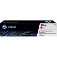 HP Original 126A LaserJet-tonerpatron, magenta magenta, 1000 Sider, Magenta, 1 stk, Detail