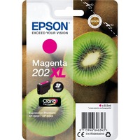 Epson Kiwi 202XL blækpatron 1 stk Original Højt (XL) udbytte Magenta Højt (XL) udbytte, Pigmentbaseret blæk, 8,5 ml, 650 Sider, 1 stk