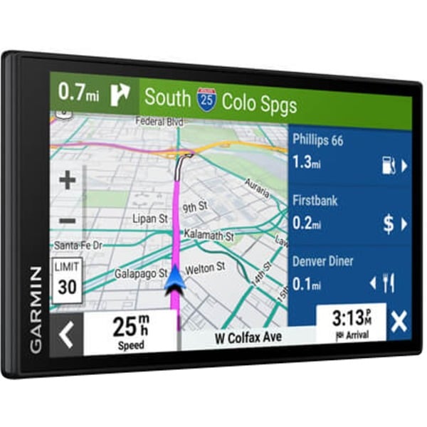 vest Vedrørende Daisy Garmin Navigationssystemet Sort