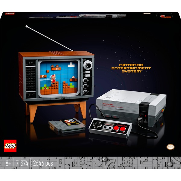 LEGO Super Mario Nintendo Entertainment System - 71374, Bygge legetøj Byggesæt, Dreng/Pige, 18 År, 2646 stk, 4,16 kg
