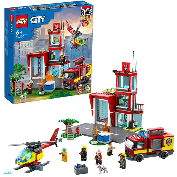Lego City Byggesæt, 6 Plast, 540 stk, 1,35 kg