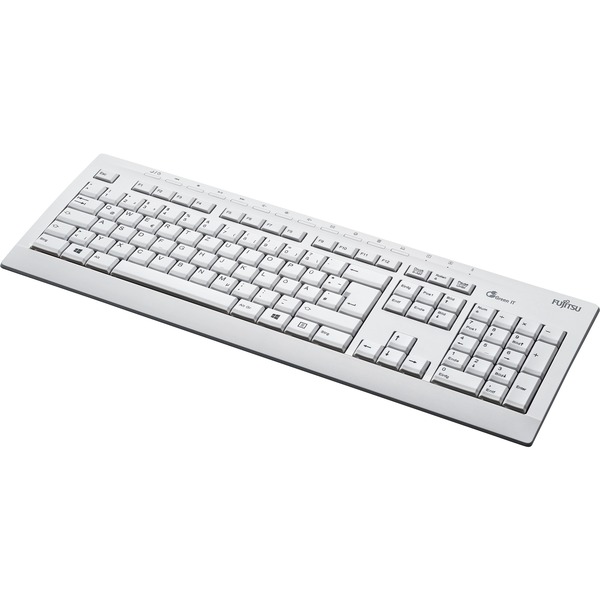 Magnetisk praktiseret sjælden Fujitsu Tastatur grå, DE-layout