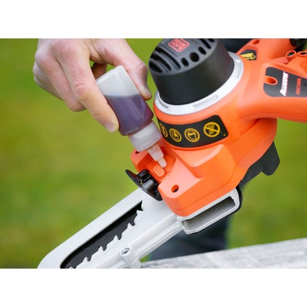 BLACK+DECKER GKC1000LB-XJ Grensav Grensaks Alligator Orange/Sort, uden ...