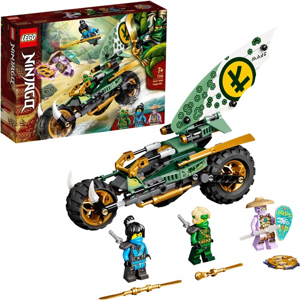 Lego NINJAGO Lloyds jungle-chopper, Bygge legetøj Byggesæt, 7 År, Plast, 183 stk, 290