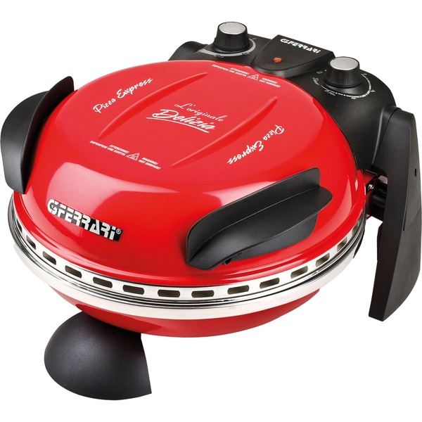 G3 Ferrari Delizia pizza fremstiller \u0026 ovn 1 pizza(er) 1200 W Rød, Pizzaovn  Rød/Sort,