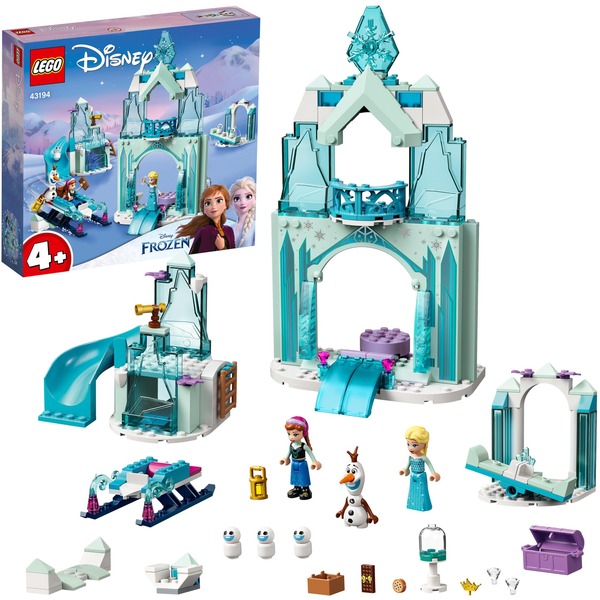 Lego Disney Princess | Disney Anna og Elsas Frost-vinterland, legetøj Byggesæt, 4 År, Plast,