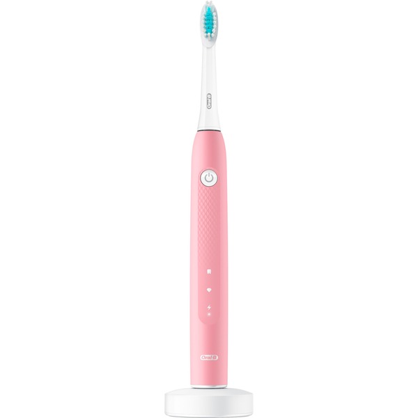 favor Kompleks Postbud Oral-B Pulsonic Slim Clean 2000 Voksen Sonisk tandbørste Lyserød, El- tandbørste Pink, Voksen, Sonisk tandbørste, Daglig pleje, Blegning, 62000  Omdrejninger pr. minut, Lyserød, 2 min