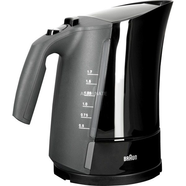 bison peregrination Tilståelse Braun WK 300 elkedel 1,6 L 2200 W Sort Sort, 1,6 L, 2200 W,