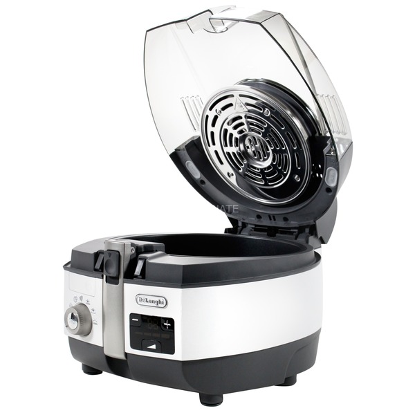 DeLonghi 1396/1 1400 W Sort, Grå, Transparent, Airfryer Sølv, 1400 W, 8