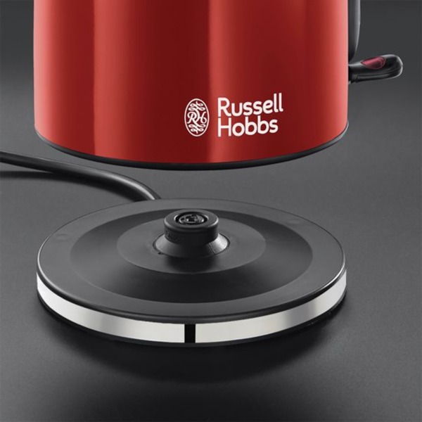 Russell Hobbs 20412-70 elkedel Sort, Rød, stål Rød/rustfrit stål, Rød, Rustfrit stål, Vandmåler, Filtrering