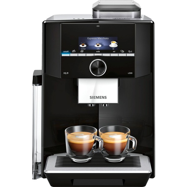 Siemens TI923509DE kaffemaskine Fuld-auto Espressomaskine 2,3 L, Kaffe/ Sort/Sølv, 2,