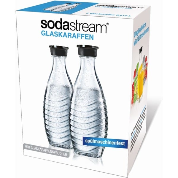 SodaStream 1047200490 tilbehør karbonering Karboniserende flaske, gennemsigtig/Sort, stk