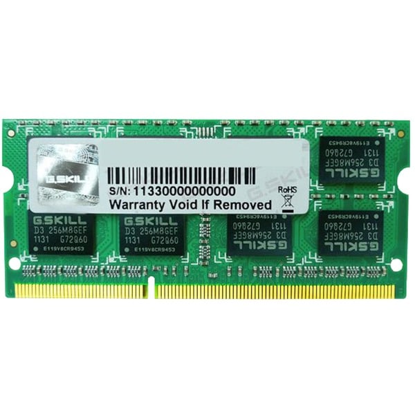 G.Skill 8GB DDR3-1600 8GB DDR3 RAM-modul, Hukommelse 8 GB, 1 x 8