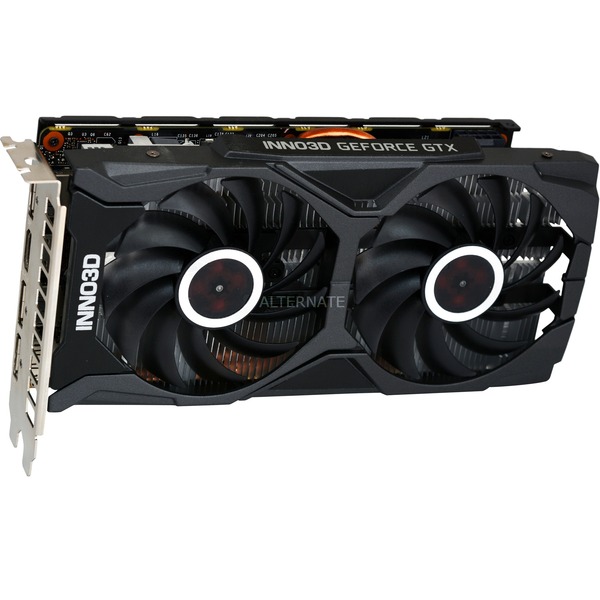 INNO3D  N206S2-08D6X-1710VA15L grafikkort NVIDIA GeForce RTX 2060 SUPER 8 GB GDDR6 Sort, GeForce RTX 2060 SUPER, 8 GB, GDDR6, 256 Bit, 7680 x 4320 pixel, PCI Express 3.0