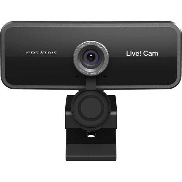 Creative Live! Cam Sync 1080p webcam 2 MP 1920 x 1080 pixel USB 2.0 Sort Sort, 2 MP, 1920 x 1080 pixel, 30 fps, 1280x720@30fps,1920x1080@30fps, 720p,1080p, BMP,JPG