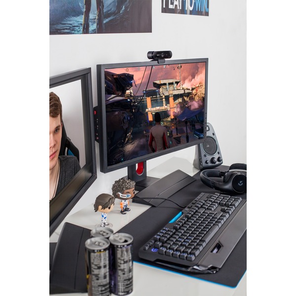 Logitech BRIO STREAM webcam 4096 x 21060 pixel USB 3.2 Gen 1 (3.1 Gen 1) Sort Sort, 4096 x 21060 pixel, 60 fps, 1080p, USB 3.2 Gen 1 (3.1 Gen 1), Sort, Klip