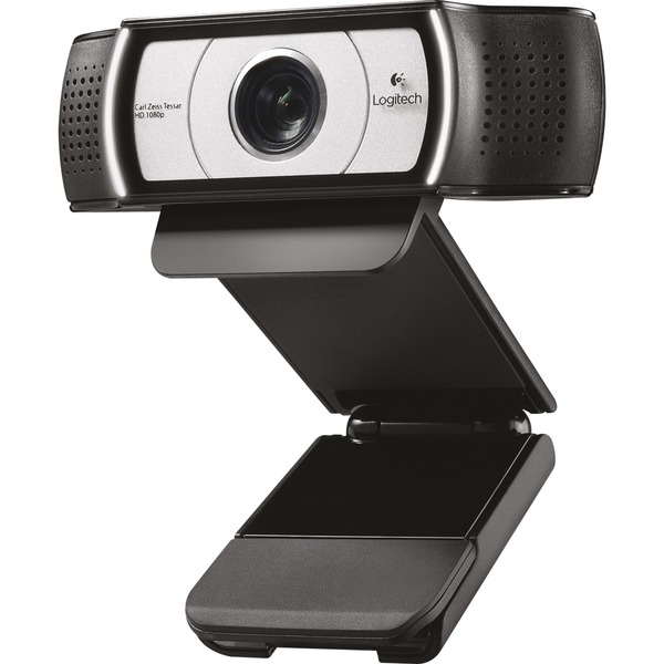 Logitech C930e webcam 1920 x 1080 pixel USB Sort Sort/Sølv, 1920 x 1080 pixel, 30 fps, 720p,1080p, 4x, USB, Sort
