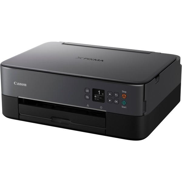 Canon PIXMA TS5350 Inkjet A4 4800 x 1200 dpi Wi-Fi, Multifunktionsprinter Sort, Inkjet, Farveudskrivning, 4800 x 1200 dpi, Farvekopiering, A4, Sort