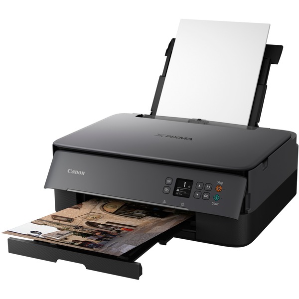 Canon PIXMA TS5350 Inkjet A4 4800 x 1200 dpi Wi-Fi, Multifunktionsprinter Sort, Inkjet, Farveudskrivning, 4800 x 1200 dpi, Farvekopiering, A4, Sort