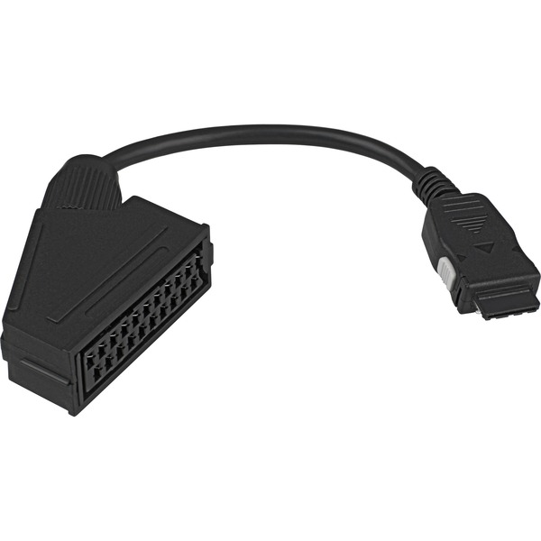 lavendel Es vogn TechniSat 0000/3602 SCARt kabel SCART (21-pin) Sort, Adapter Sort, SCART  (21-pin), Hanstik, Hunstik,