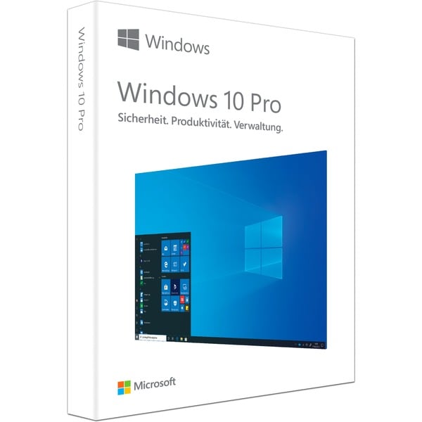 Microsoft Windows 10 Professional Fuldt pakket produkt (FPP) 1 licens(er), Software Fuldt pakket produkt (FPP), 1 licens(er), 20 GB, 1 GB, 1 GHz, 2048 MB
