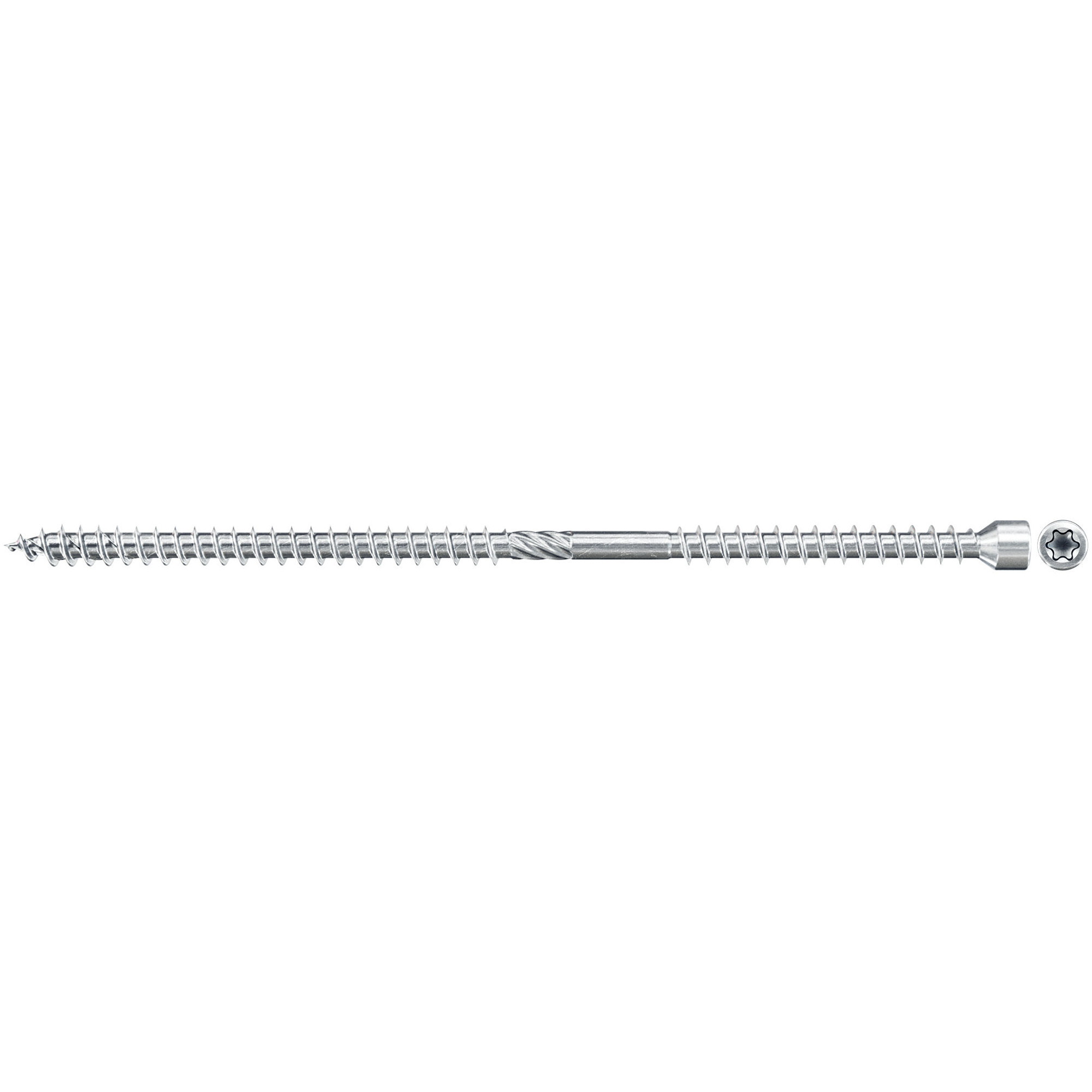 fischer Dobbeltgængeskruen PowerFull-Iso 8,0x335 cylinderhoved TX