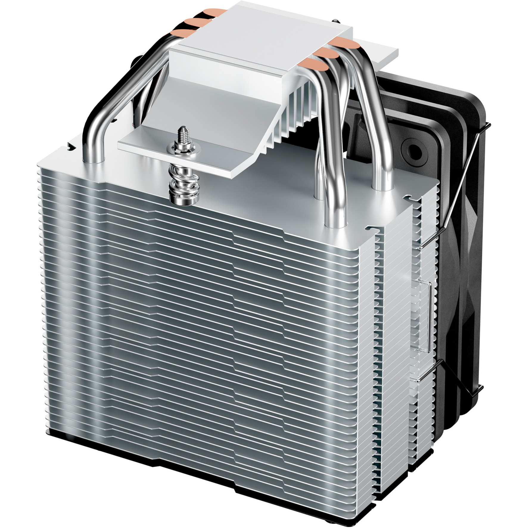 be quiet! Pure Rock Slim 3 Processor Luftkøler 10 cm Sølv 1 stk, CPU køler aluminium/Sort, Luftkøler, 10 cm, 1700 rpm, 60,3 m³/t, Sølv