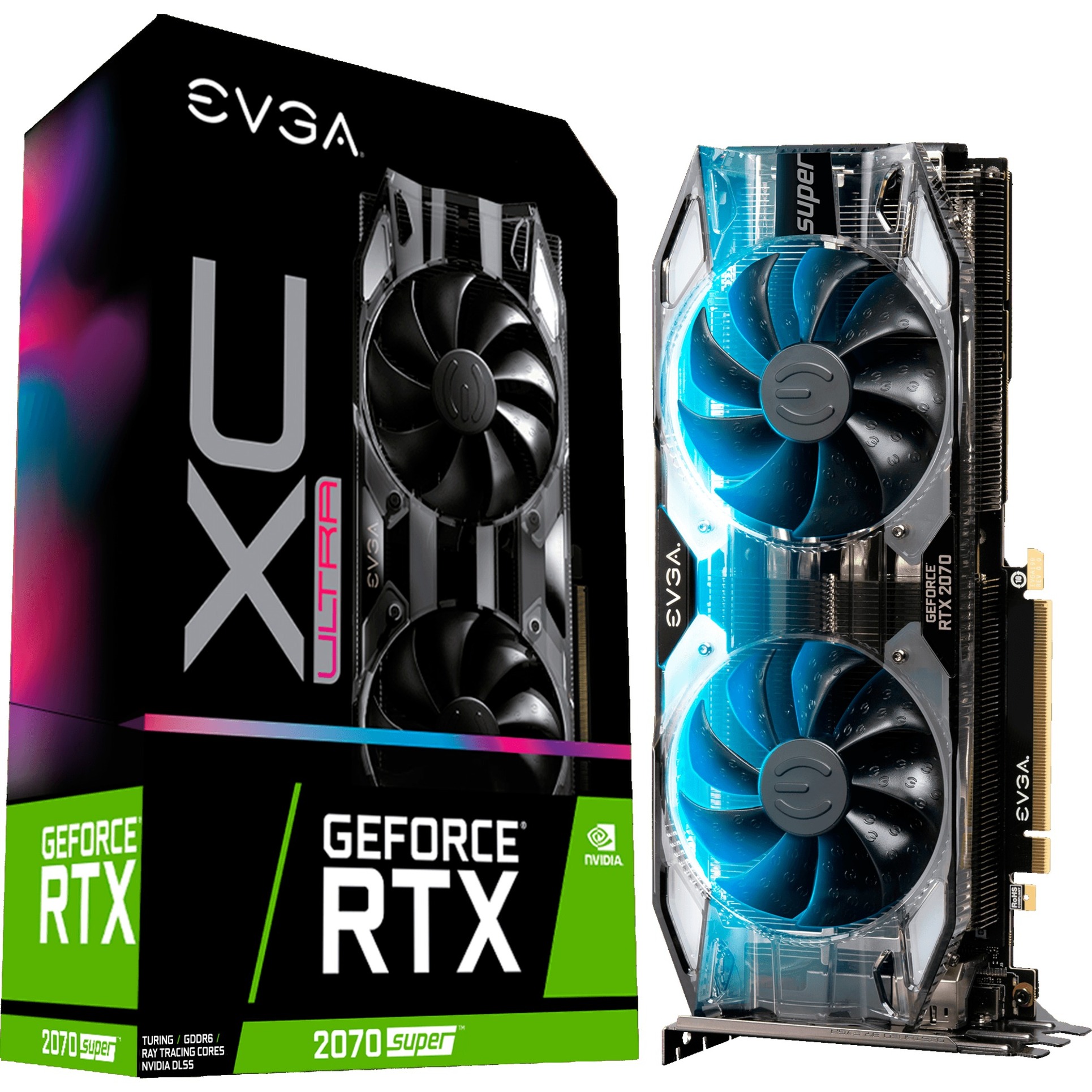 Evga 08g P4 3173 Kr Grafikkort Nvidia Geforce Rtx 2070 Super 8 Gb